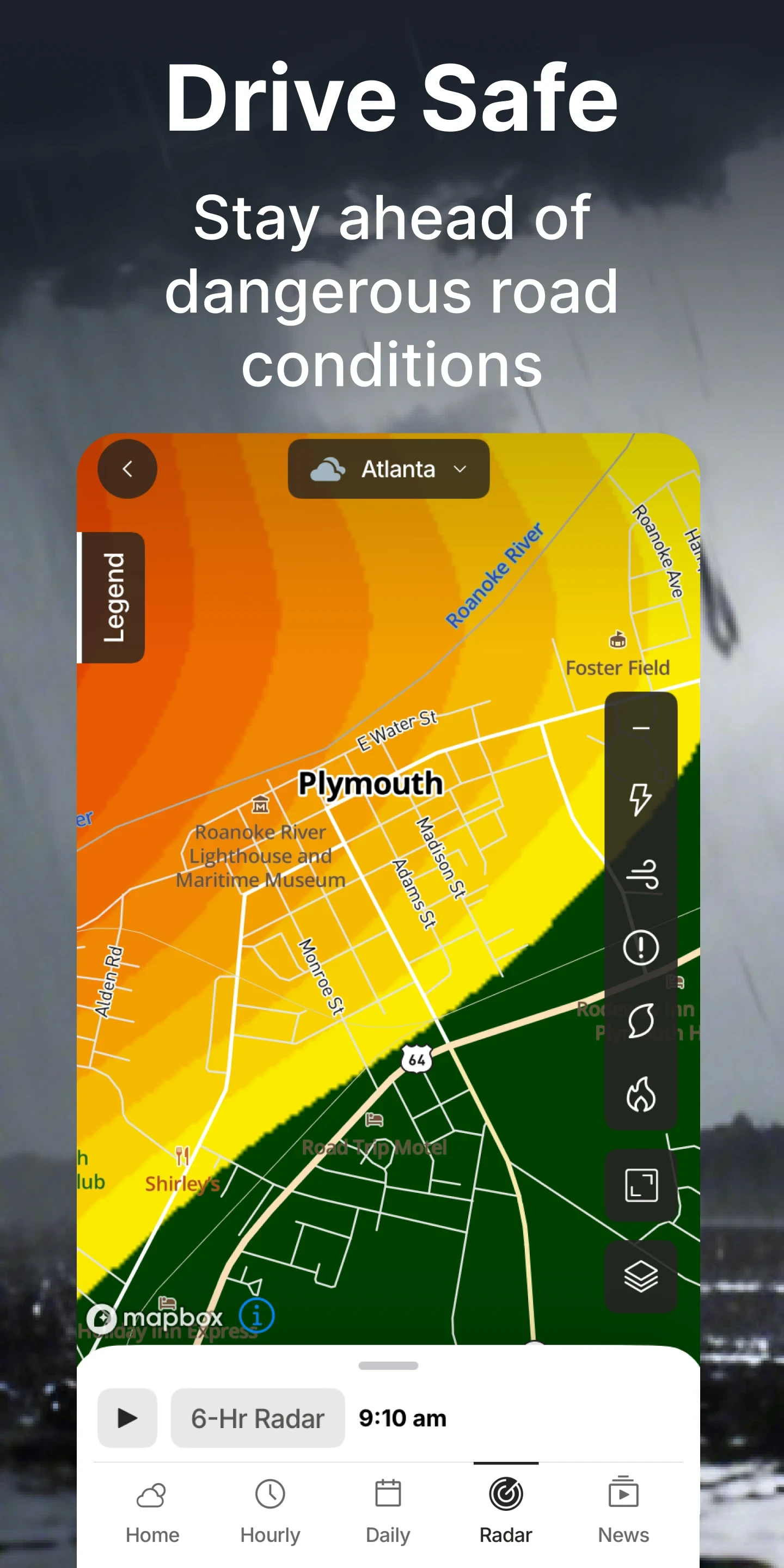 The Weather Channel - Radar app store screenshot 4 — Weather (Android)