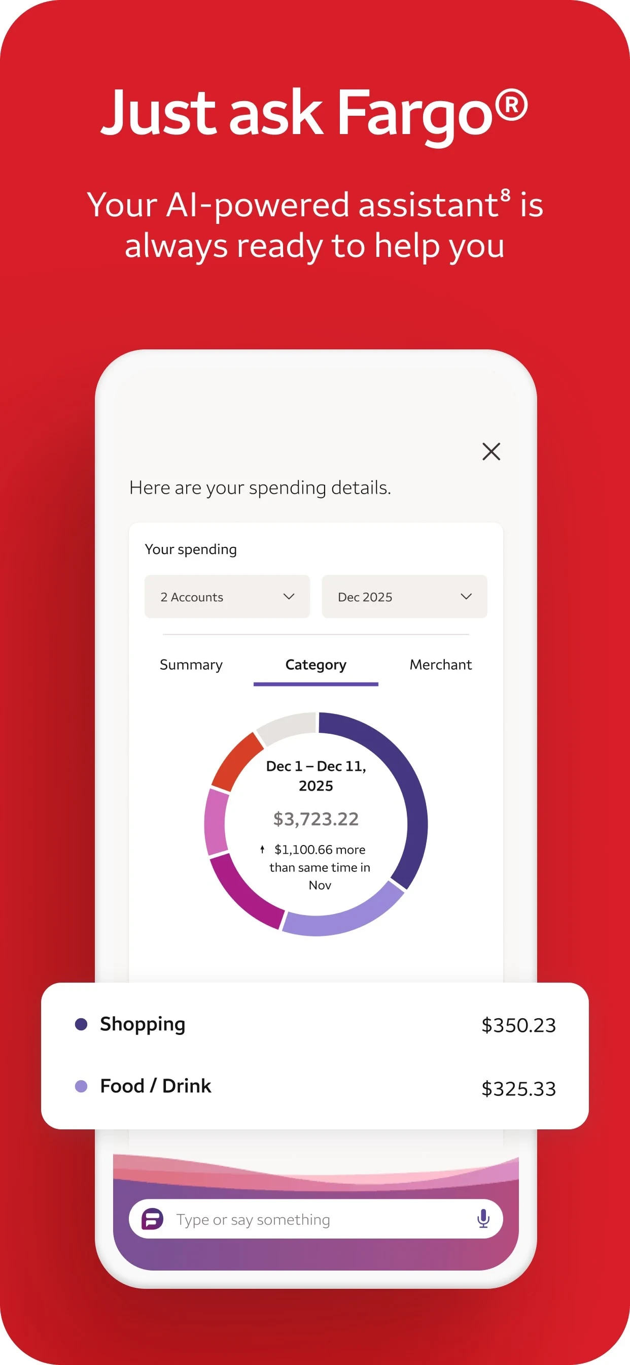 Wells Fargo Mobile® app store screenshot 3 — Finance (Android)