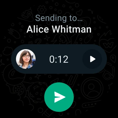 WhatsApp Messenger app store screenshot 7 — Communication (Android)
