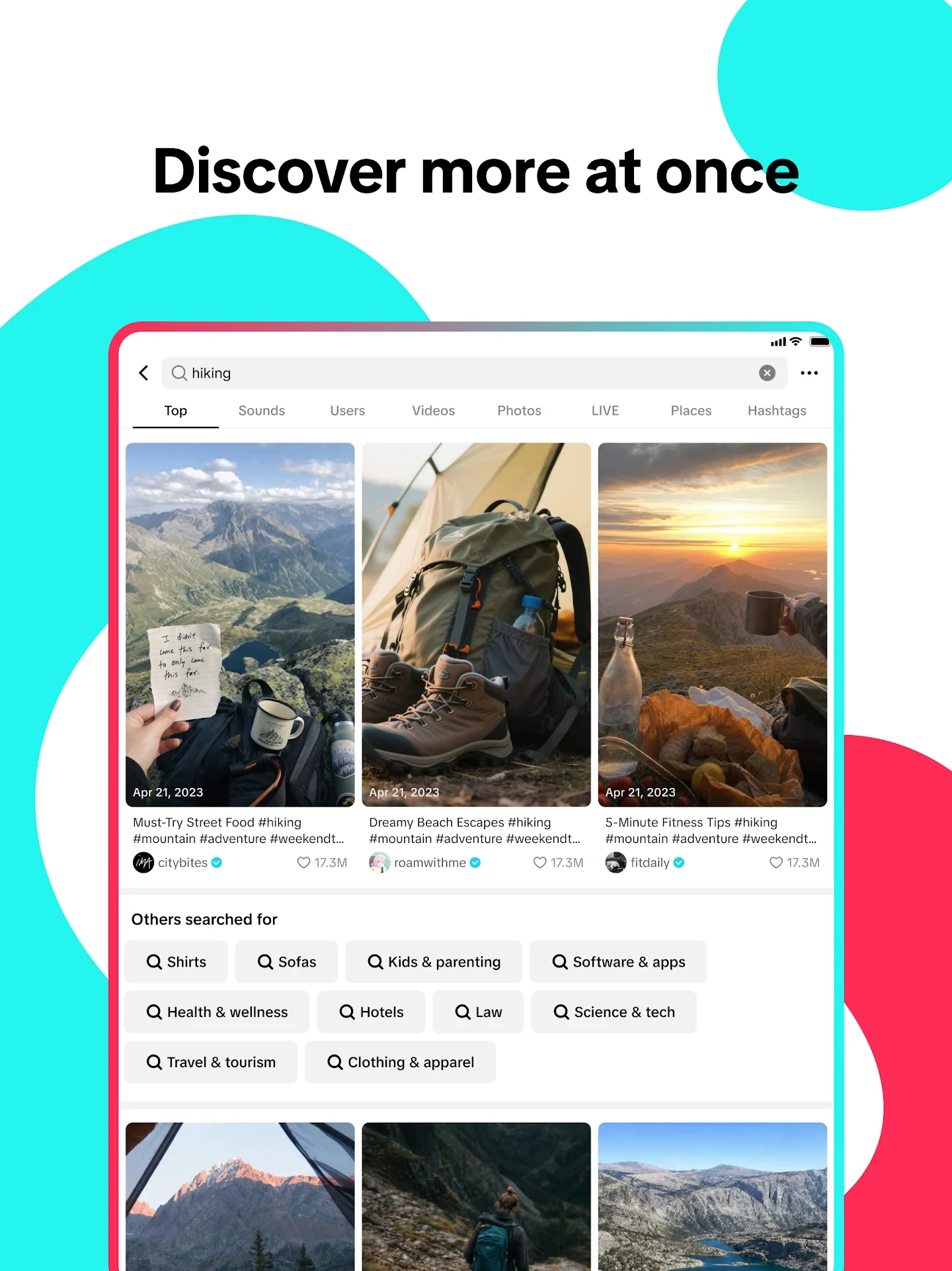 TikTok - Videos, Shop & LIVE app store screenshot 11 — Social (Android)