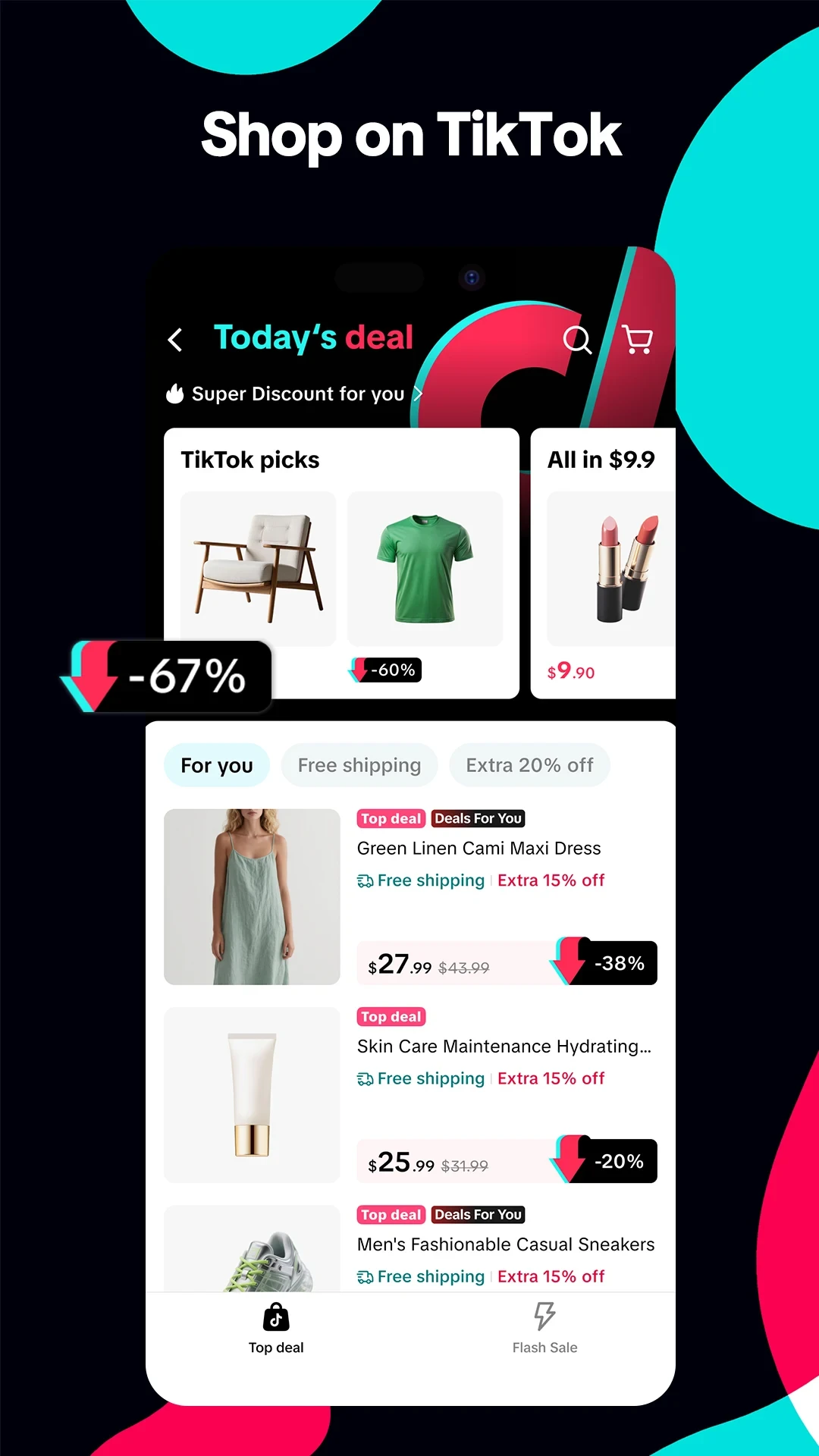 TikTok - Videos, Shop & LIVE app store screenshot 6 — Social (Android)