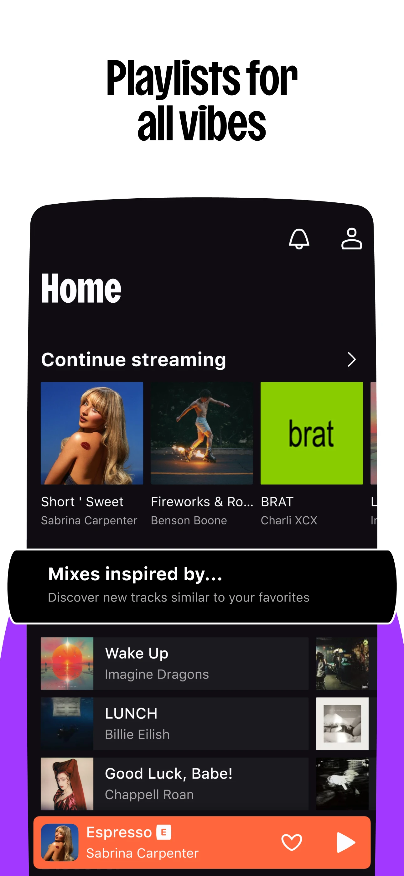 Deezer: Music & Podcast Player app store screenshot 1 — Music And Audio (Android)