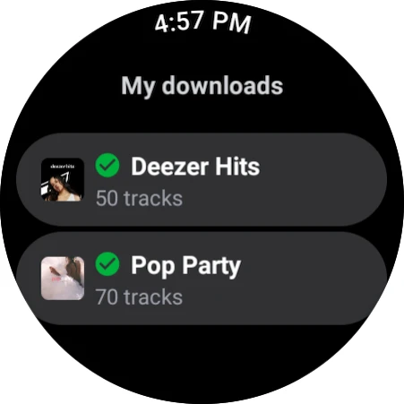 Deezer: Music & Podcast Player app store screenshot 31 — Music And Audio (Android)