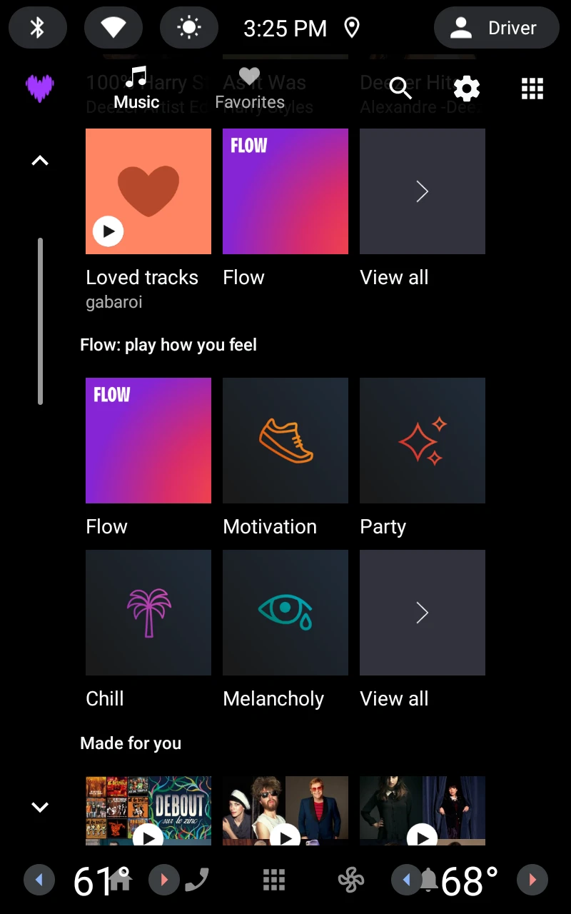 Deezer: Music & Podcast Player app store screenshot 40 — Music And Audio (Android)