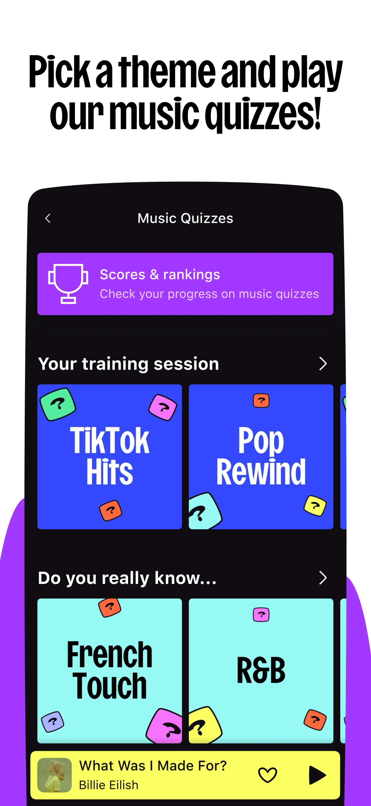 Deezer: Music & Podcast Player app store screenshot 5 — Music And Audio (Android)