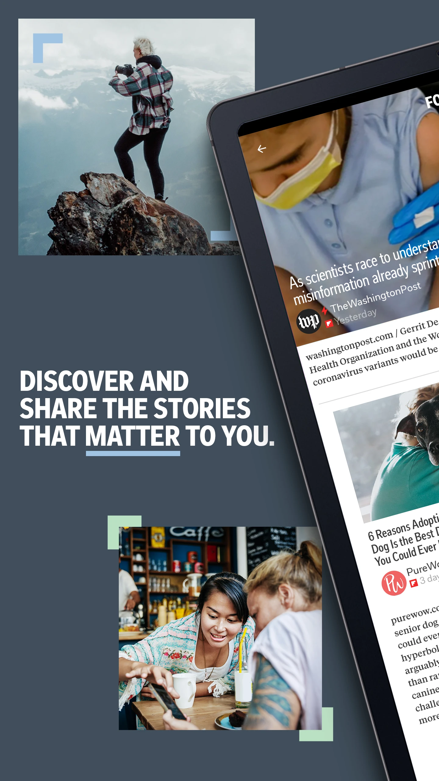Flipboard:Your Social Magazine app store screenshot 11 — News And Magazines (Android)