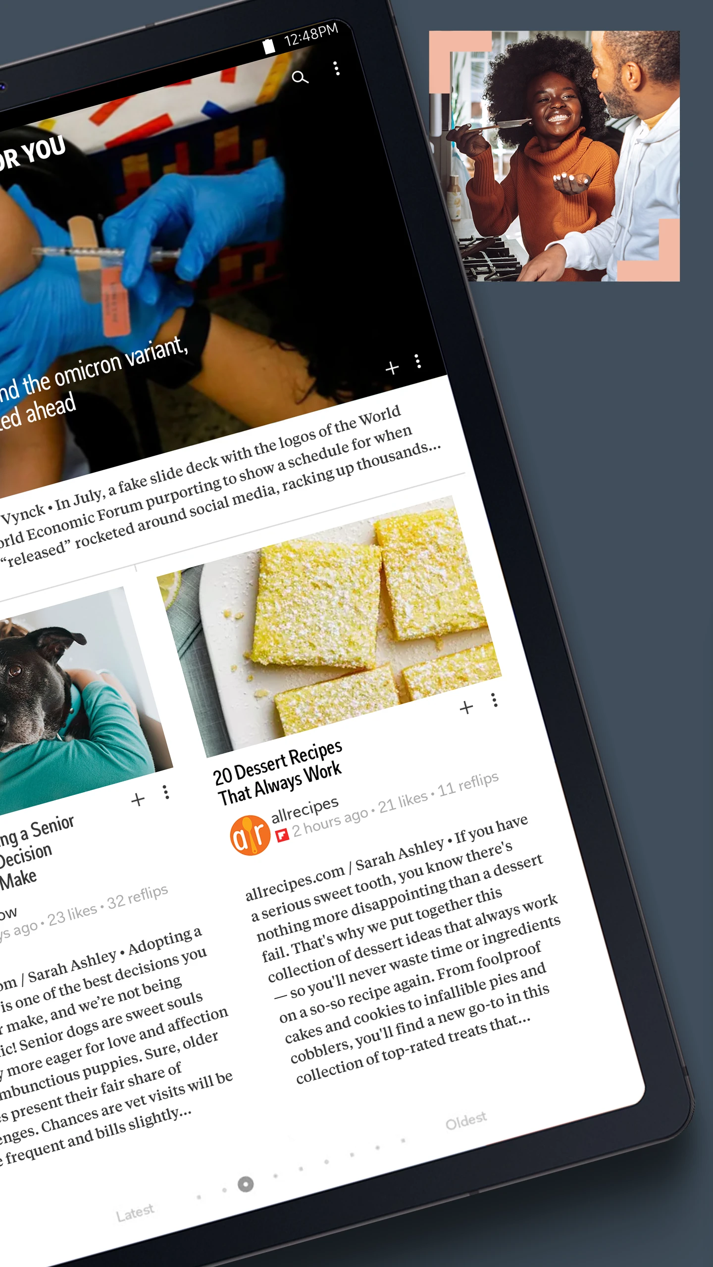 Flipboard:Your Social Magazine app store screenshot 12 — News And Magazines (Android)