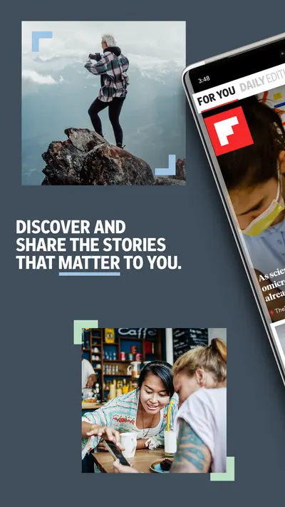Flipboard:Your Social Magazine app store screenshot 1 — News And Magazines (Android)