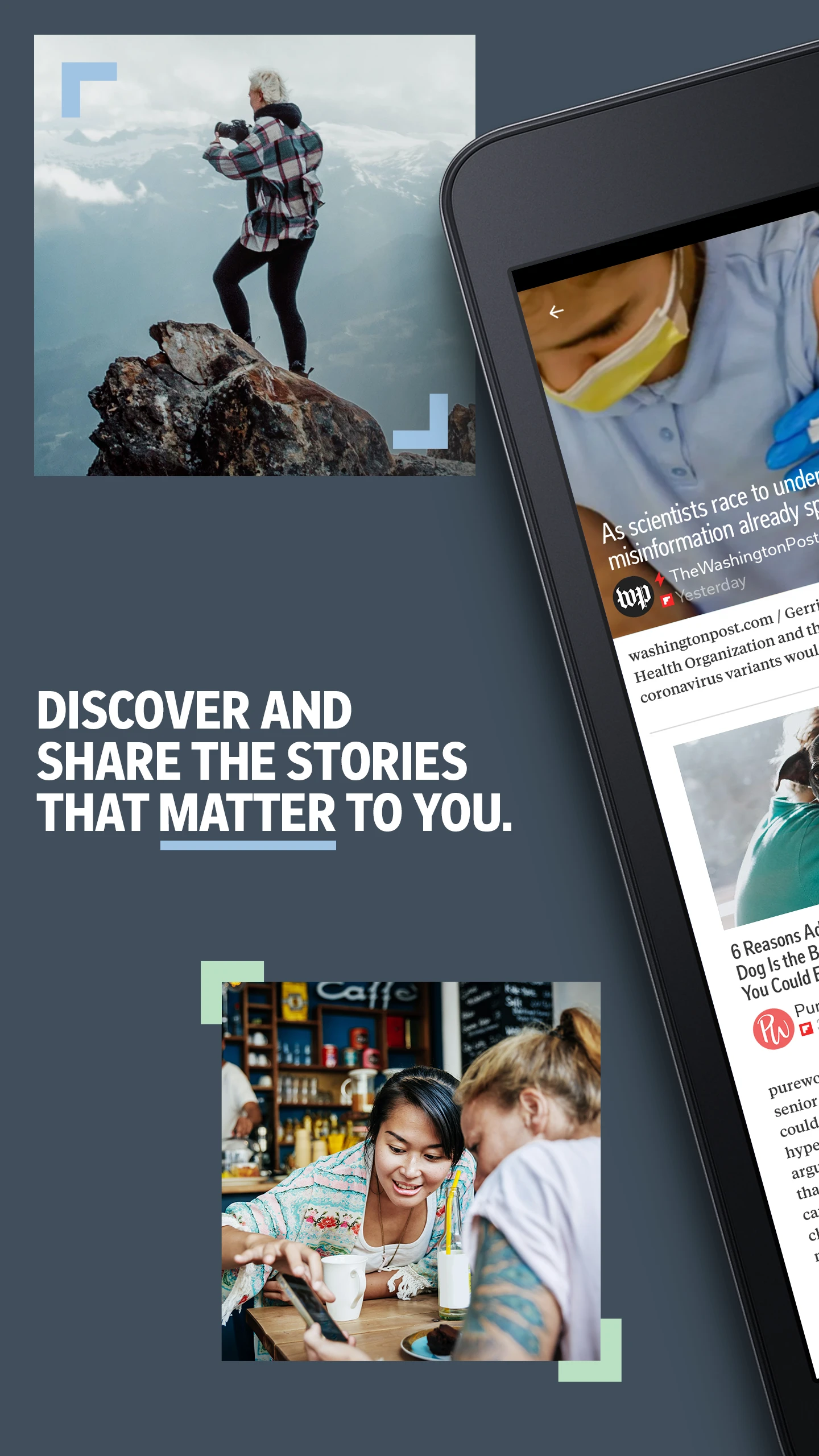 Flipboard:Your Social Magazine app store screenshot 6 — News And Magazines (Android)