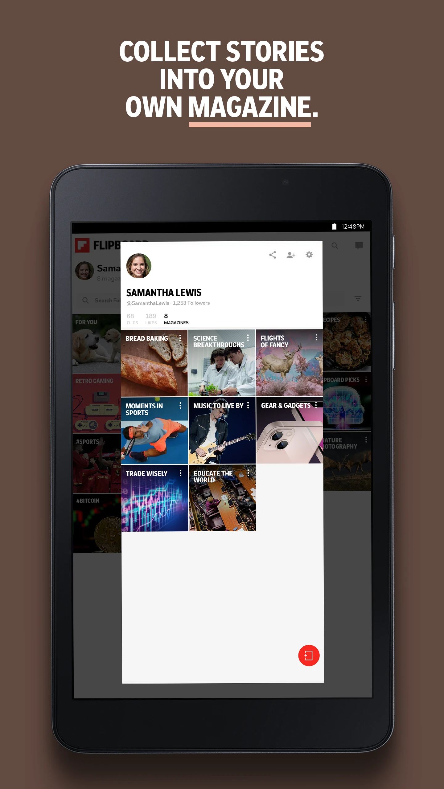 Flipboard:Your Social Magazine app store screenshot 9 — News And Magazines (Android)