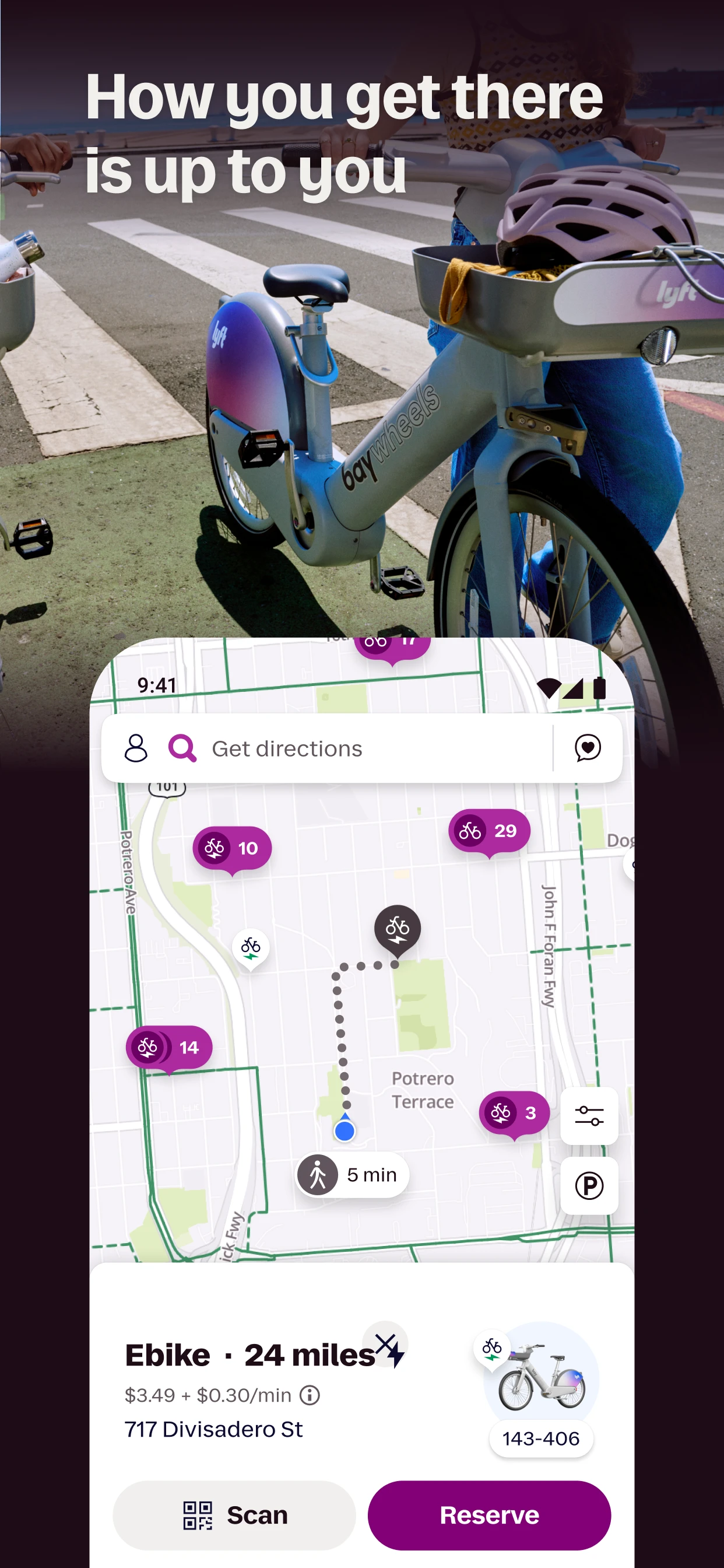 Lyft app store screenshot 3 — Maps And Navigation (Android)