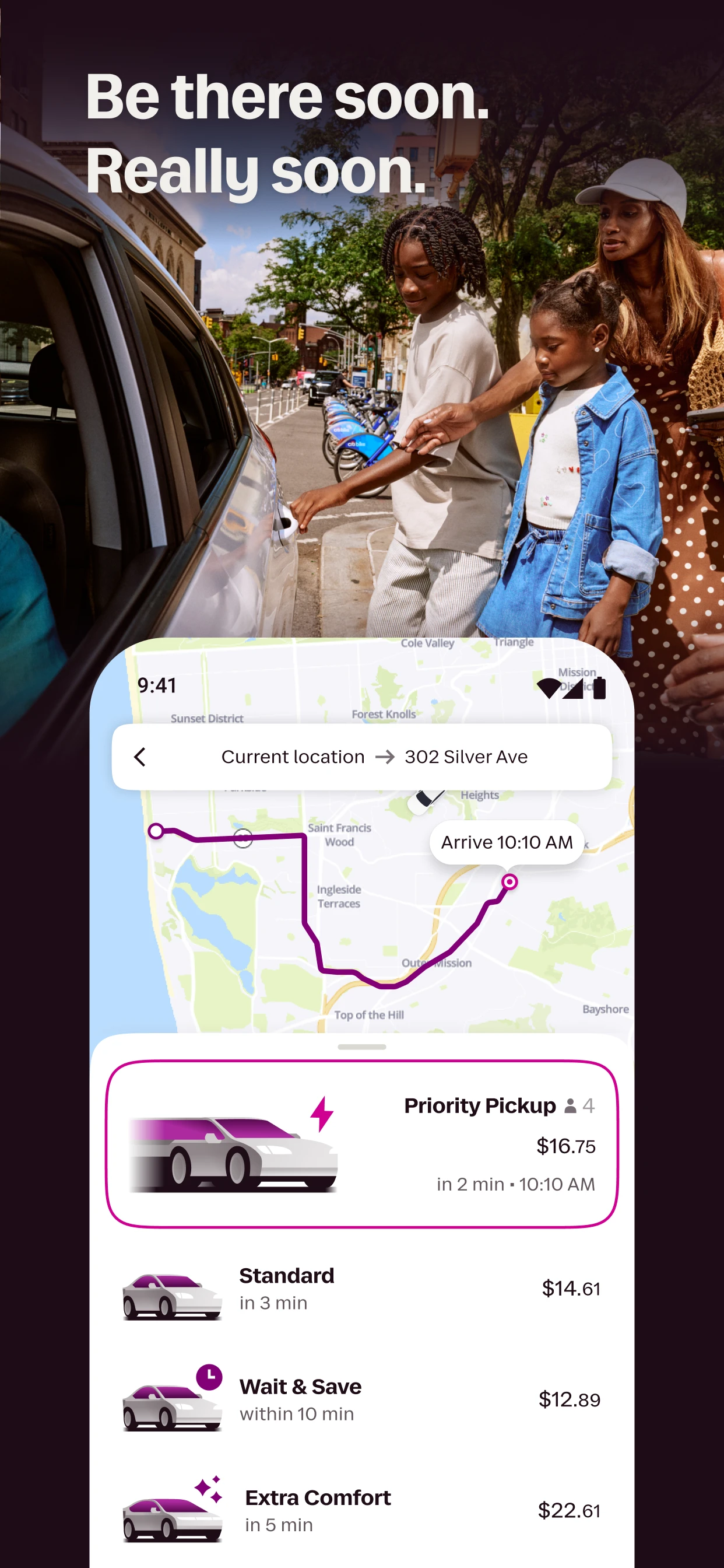 Lyft app store screenshot 4 — Maps And Navigation (Android)