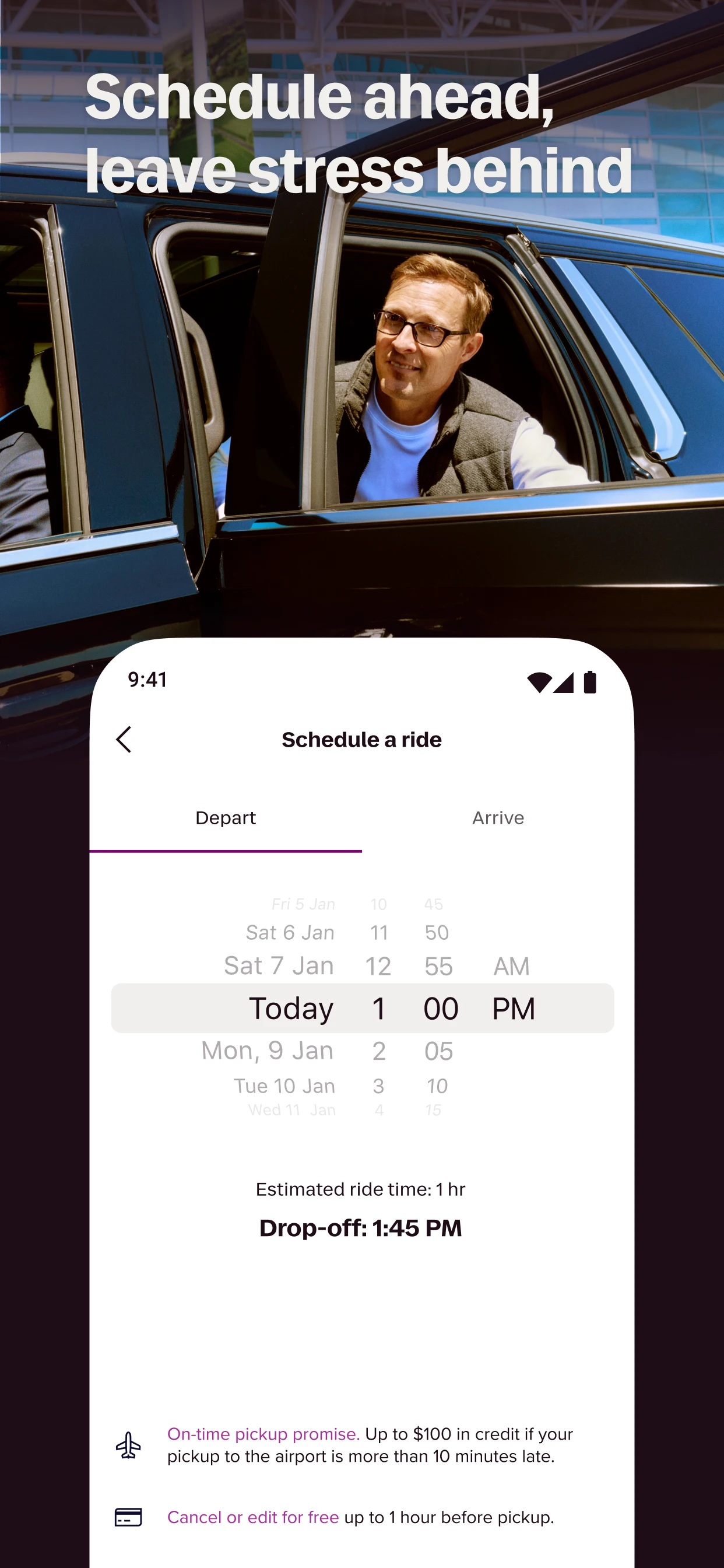 Lyft app store screenshot 6 — Maps And Navigation (Android)