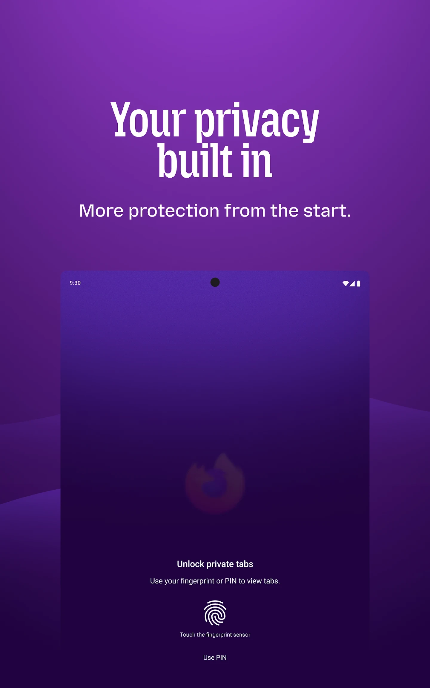 Firefox Fast & Private Browser app store screenshot 11 — Communication (Android)