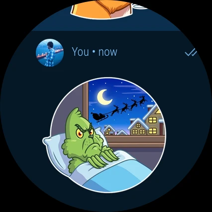 Telegram app store screenshot 10 — Communication (Android)