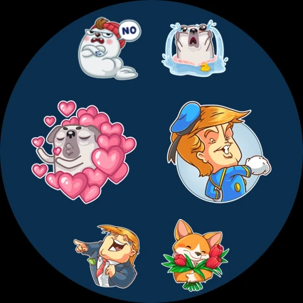 Telegram app store screenshot 12 — Communication (Android)