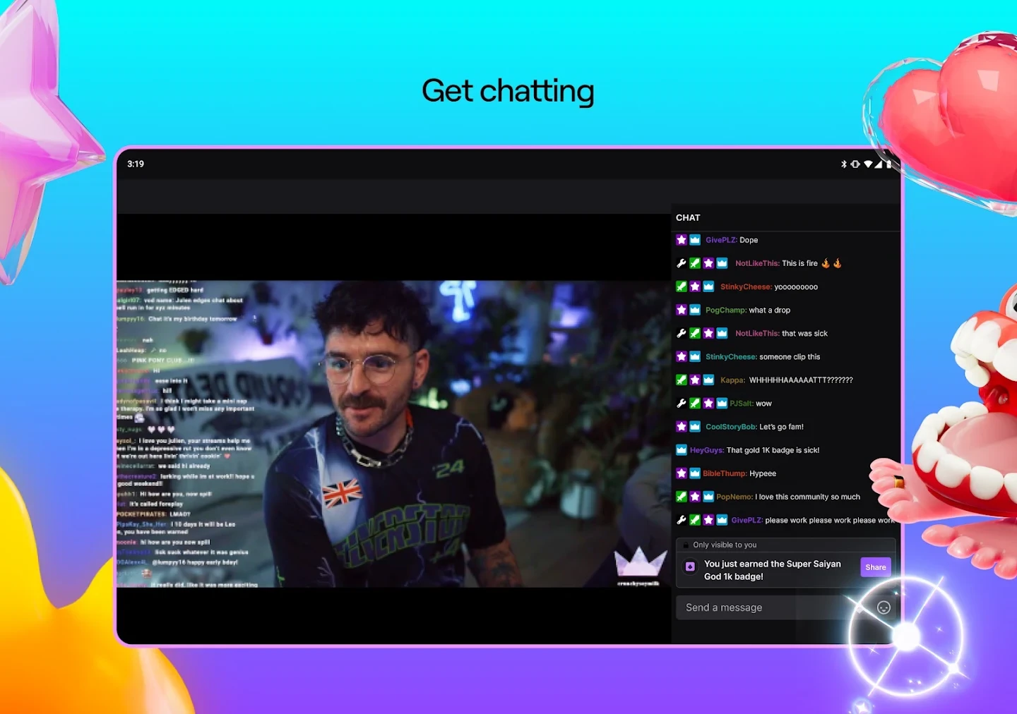 Twitch: Live Streaming app store screenshot 15 — Entertainment (Android)