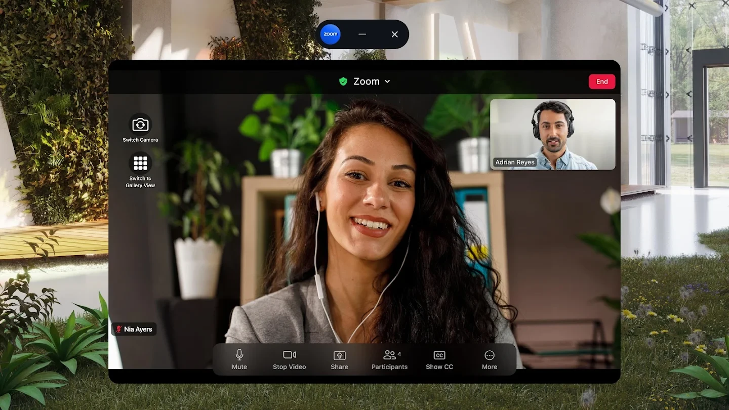 Zoom Workplace app store screenshot 10 — Business (Android)