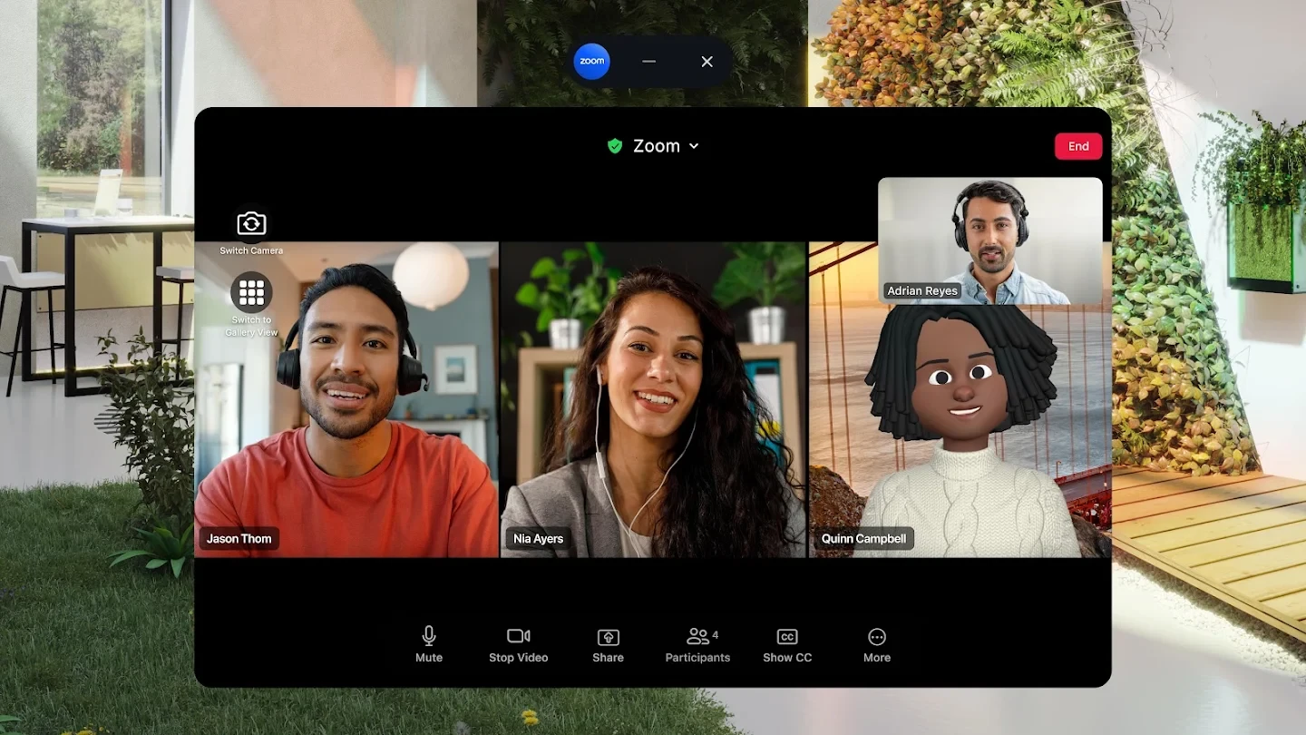 Zoom Workplace app store screenshot 11 — Business (Android)