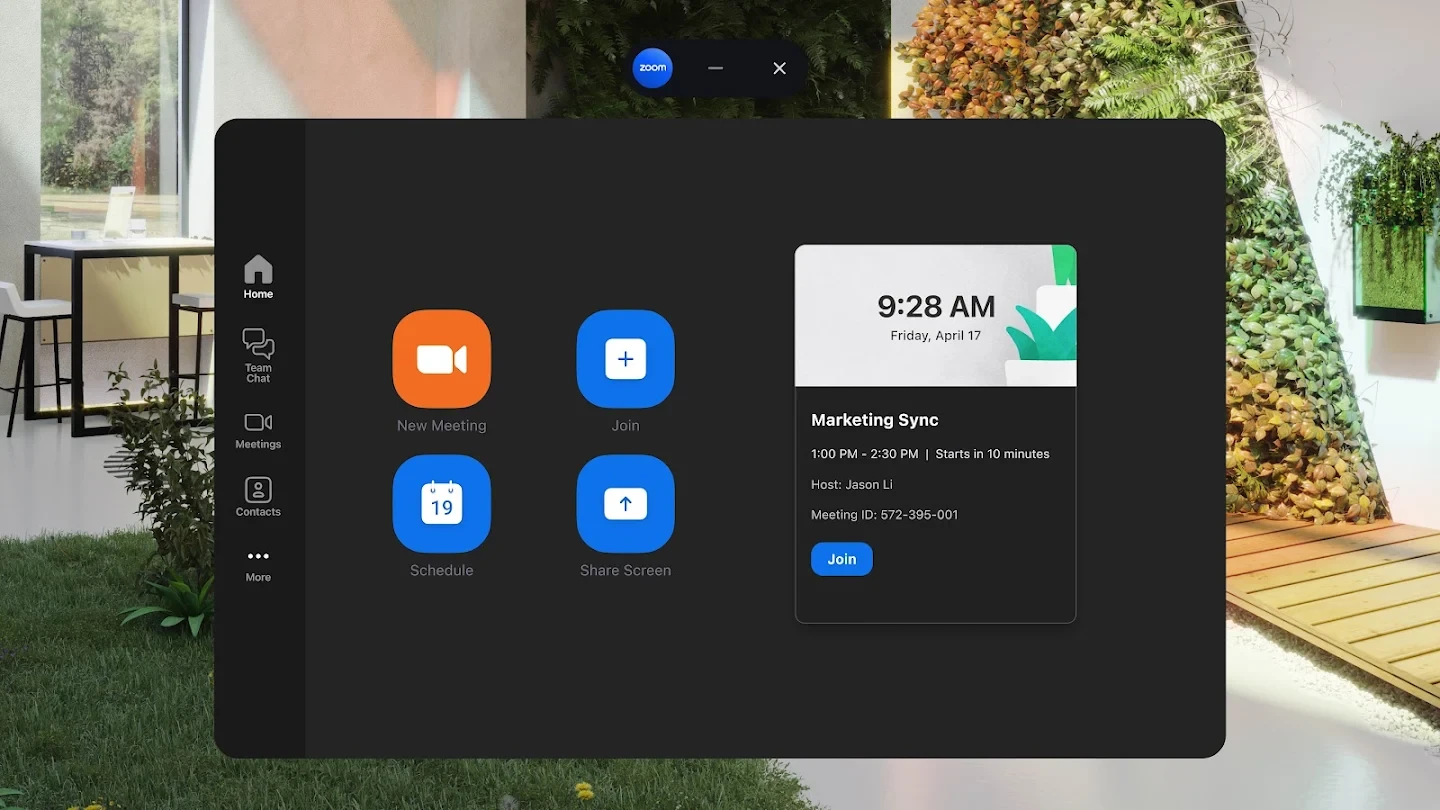 Zoom Workplace app store screenshot 14 — Business (Android)