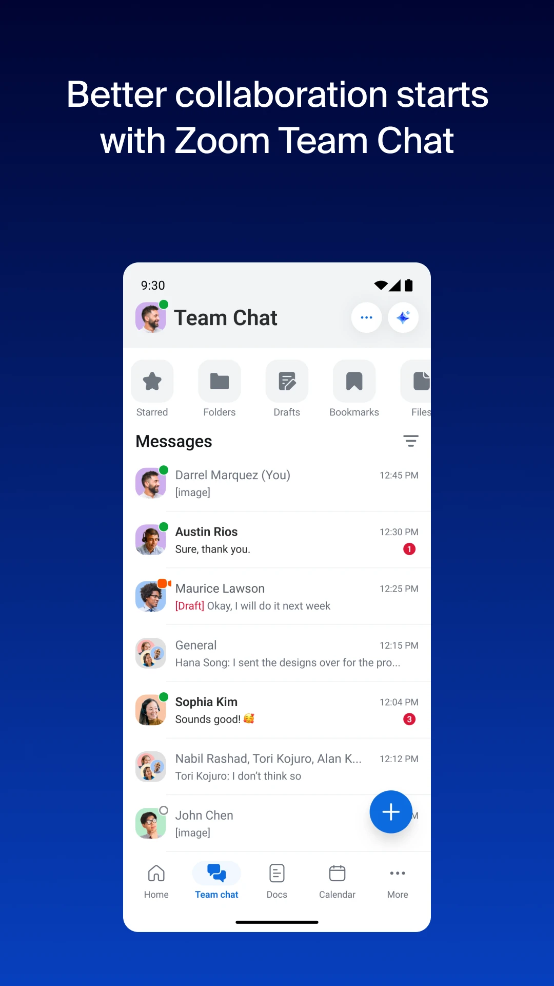 Zoom Workplace app store screenshot 5 — Business (Android)