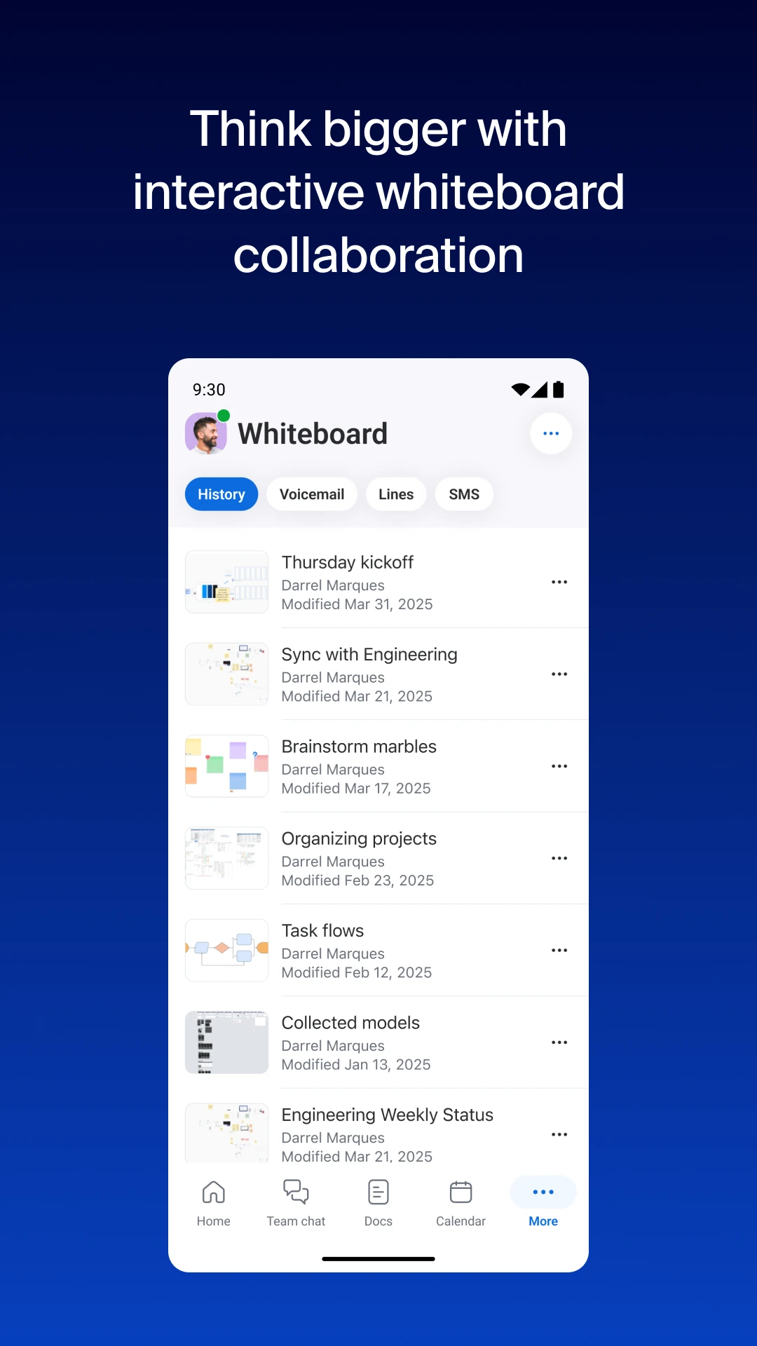 Zoom Workplace app store screenshot 6 — Business (Android)