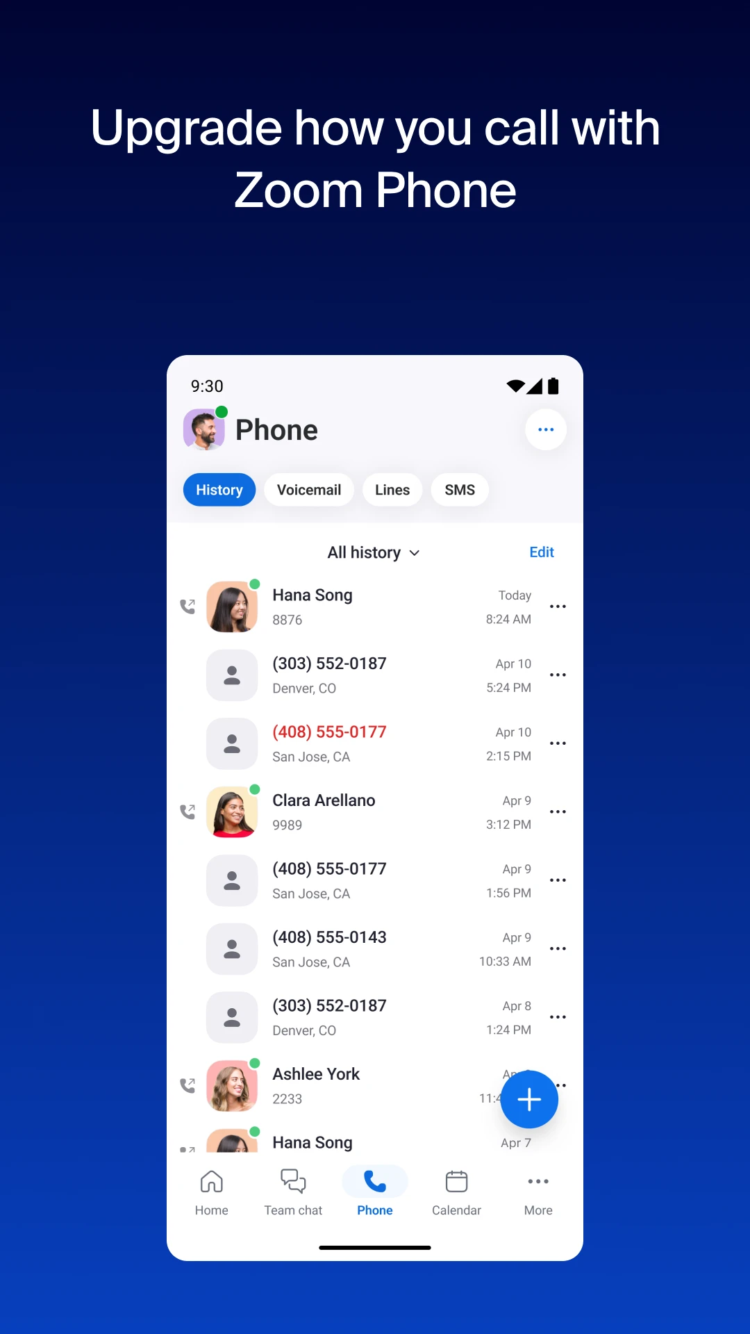 Zoom Workplace app store screenshot 7 — Business (Android)