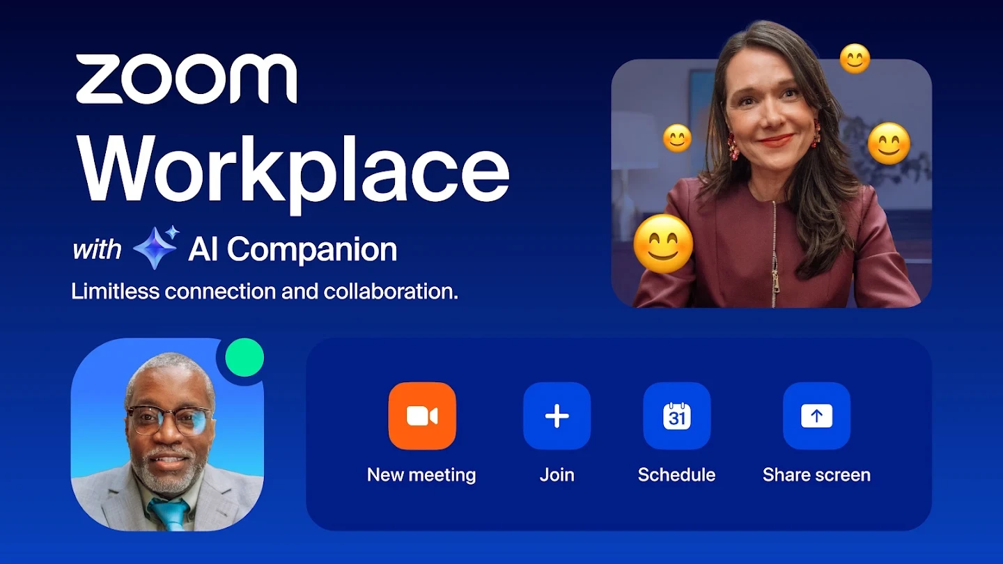 Zoom Workplace app store screenshot 9 — Business (Android)
