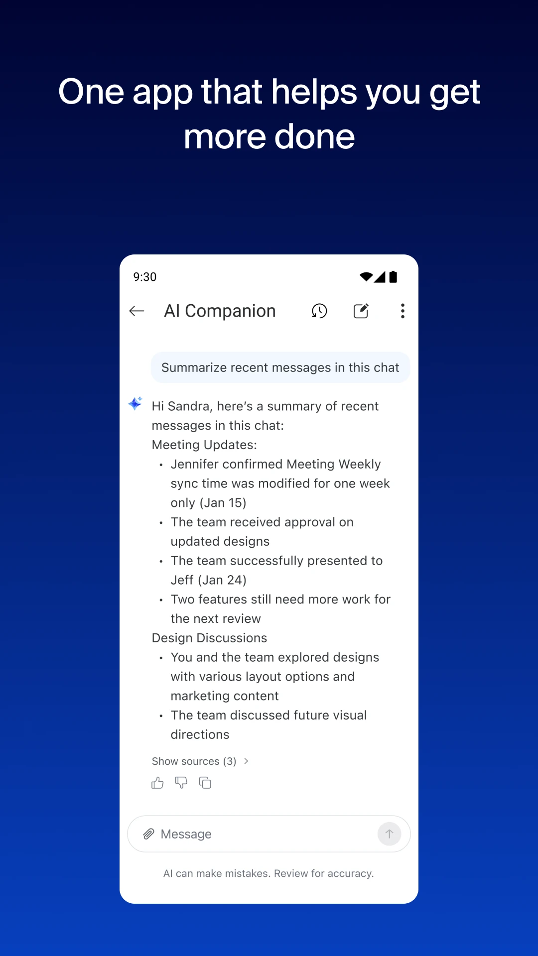 Zoom Workplace app store screenshot 2 — Business (Android)